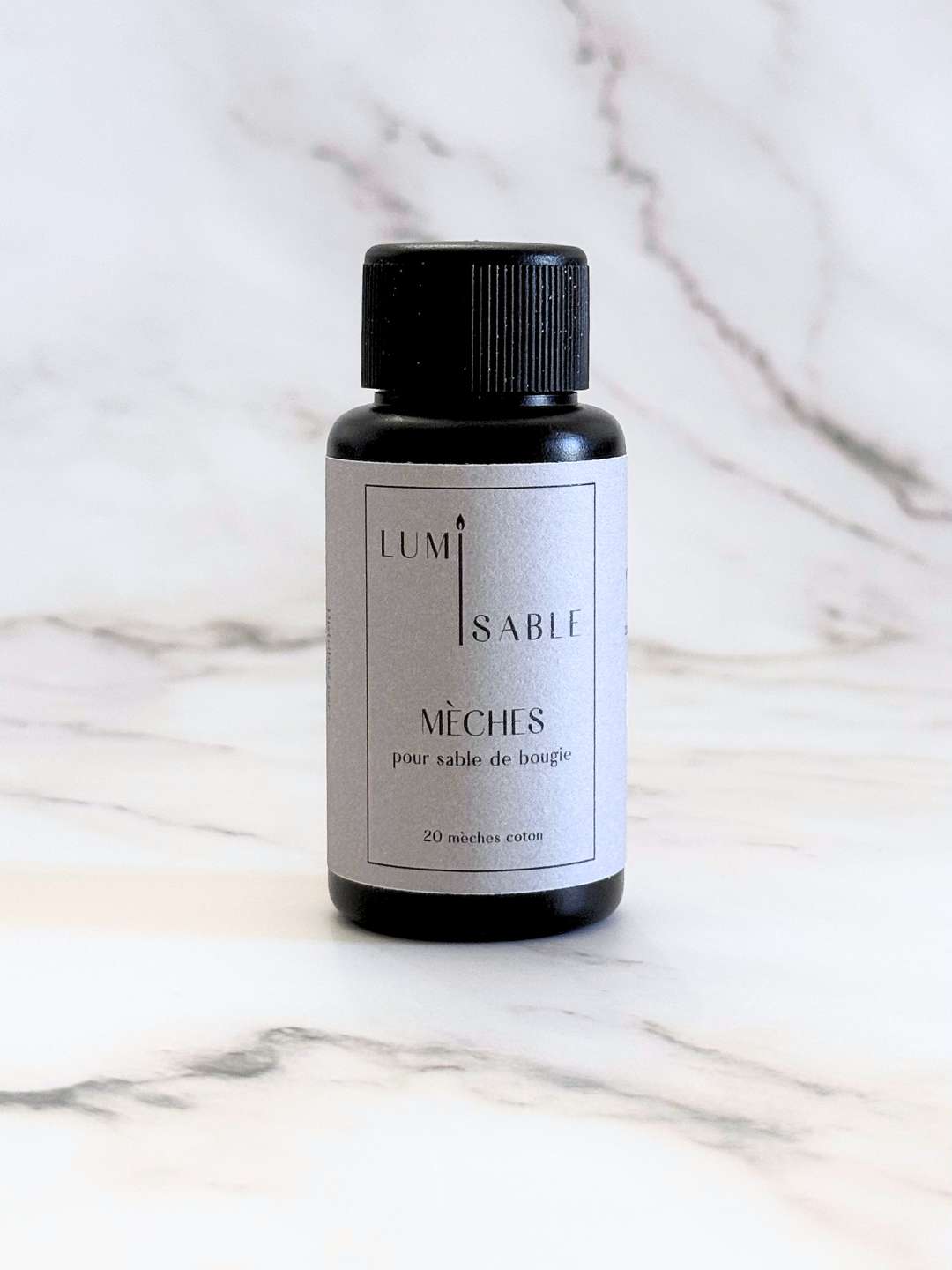 Lumi Sable Mèches pour sable de bougie — 20 mèches