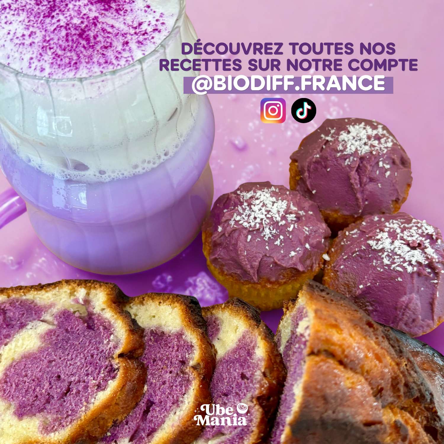 Ube en Poudre des Philippines Ubemania – 100% pure et naturelle – Source naturelle de fibres et antioxydants – Image 7