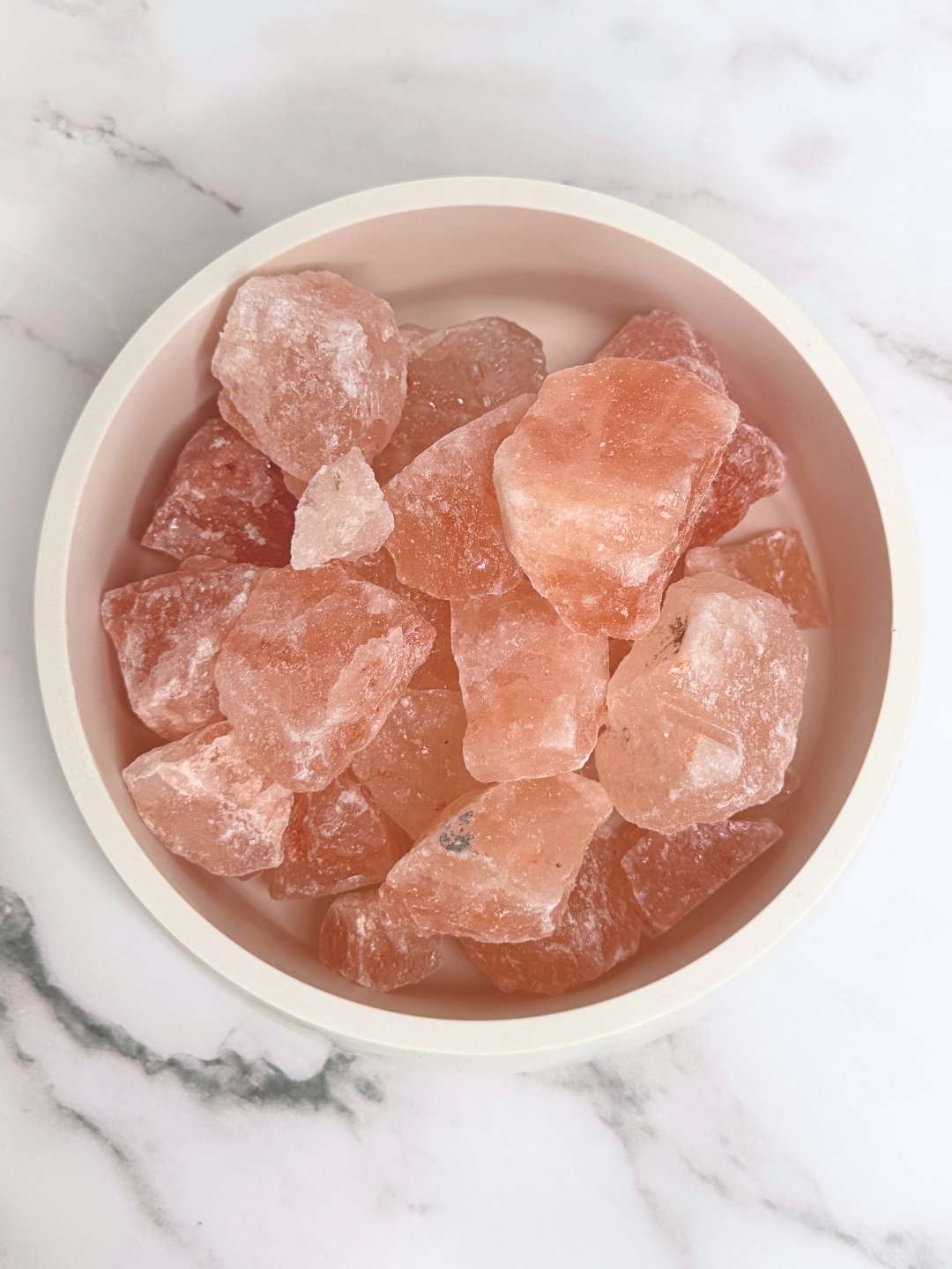Cristal de Sel Halite Rose Orangée — Idéal comme Support de Diffusion de Parfums Lumi Sable